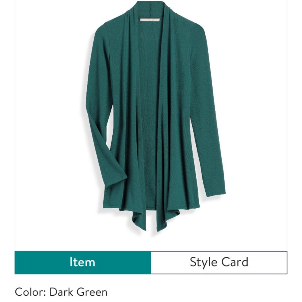 Emerald green cardigan